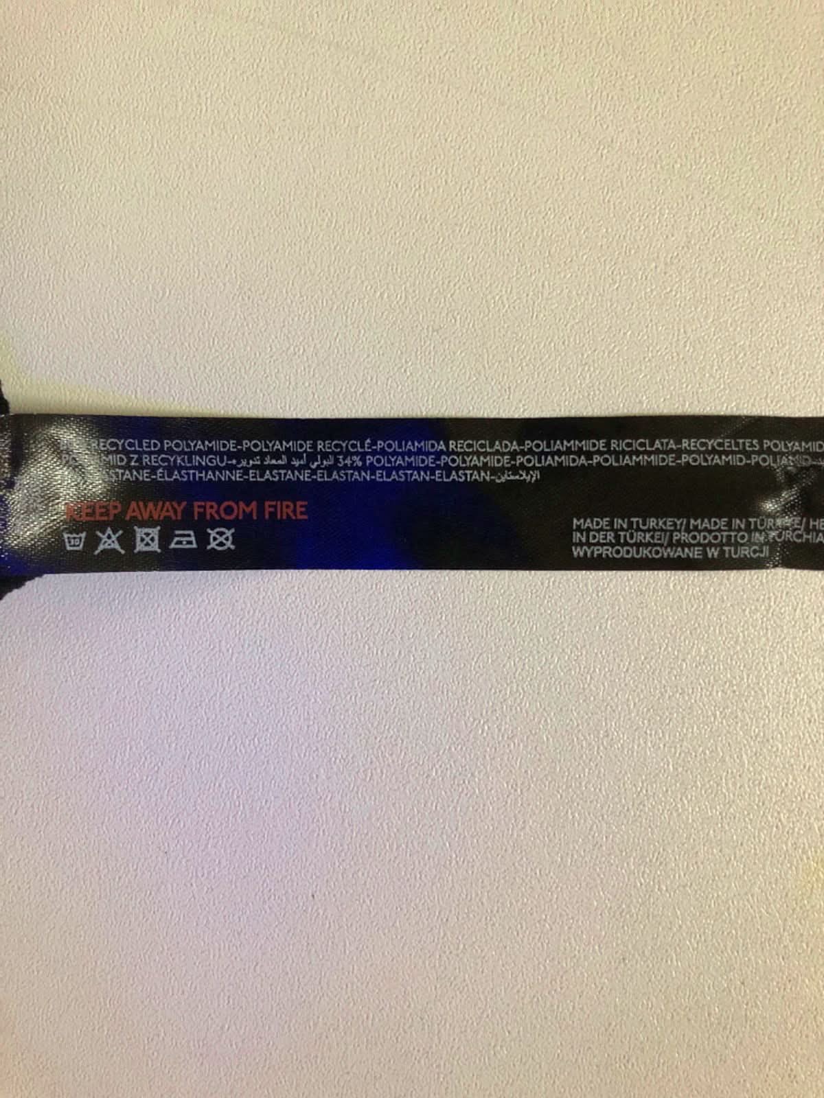 Out From Under Black Ribbed Crop Top UK S