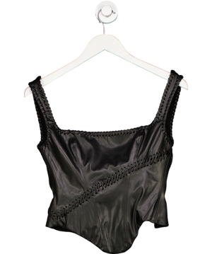 House of CB Leonie Black Vegan Corset UK L+