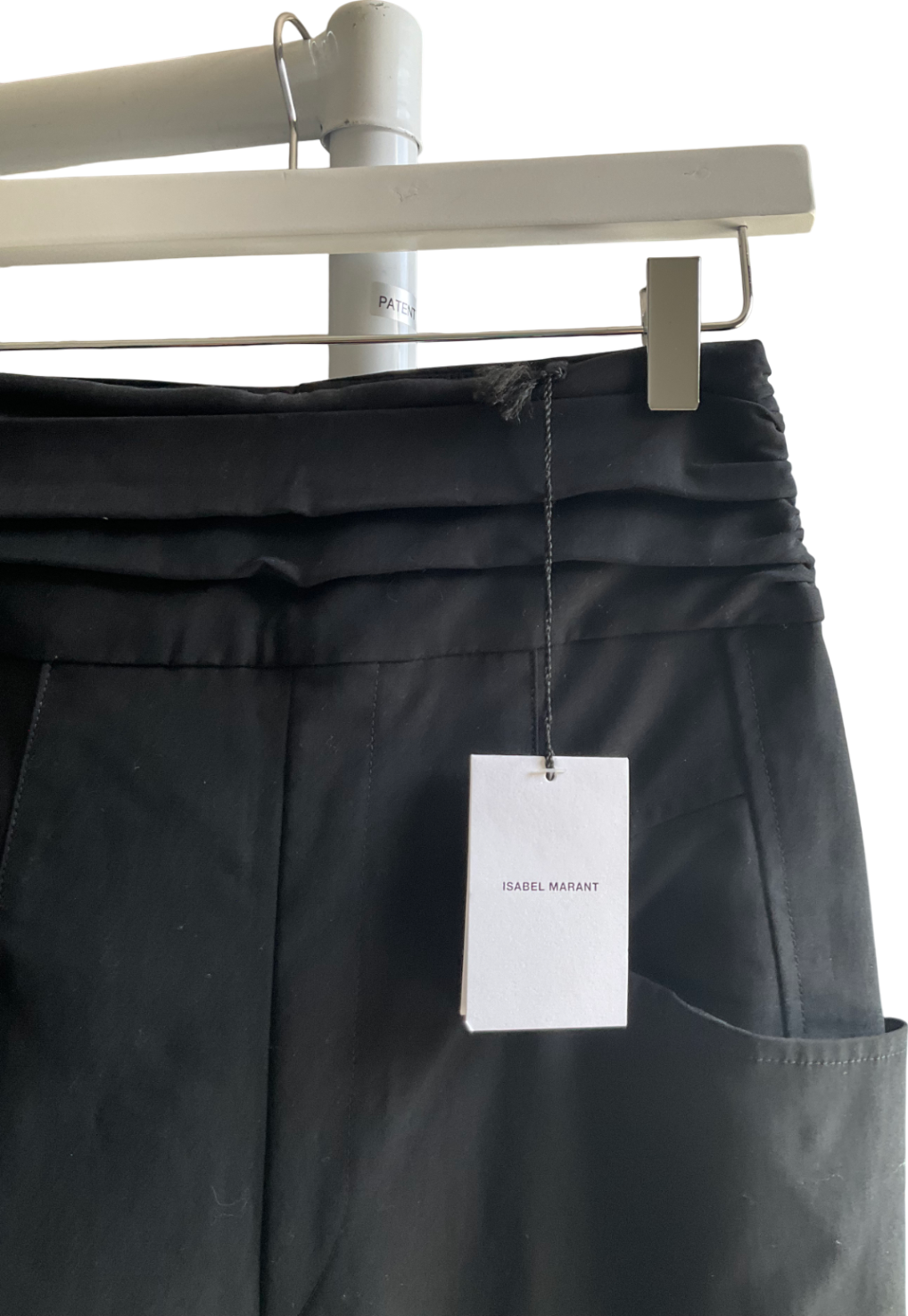 Isabel Marant Black Pantalon Stoda Trousers Eu 36 UK 8