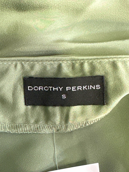 Dorothy Perkins Green Mid-Length Skirt UK S