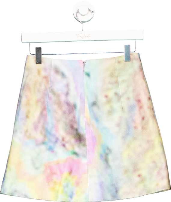 Carven Pastel Multicolour A-Line Skirt FR34 UK 6