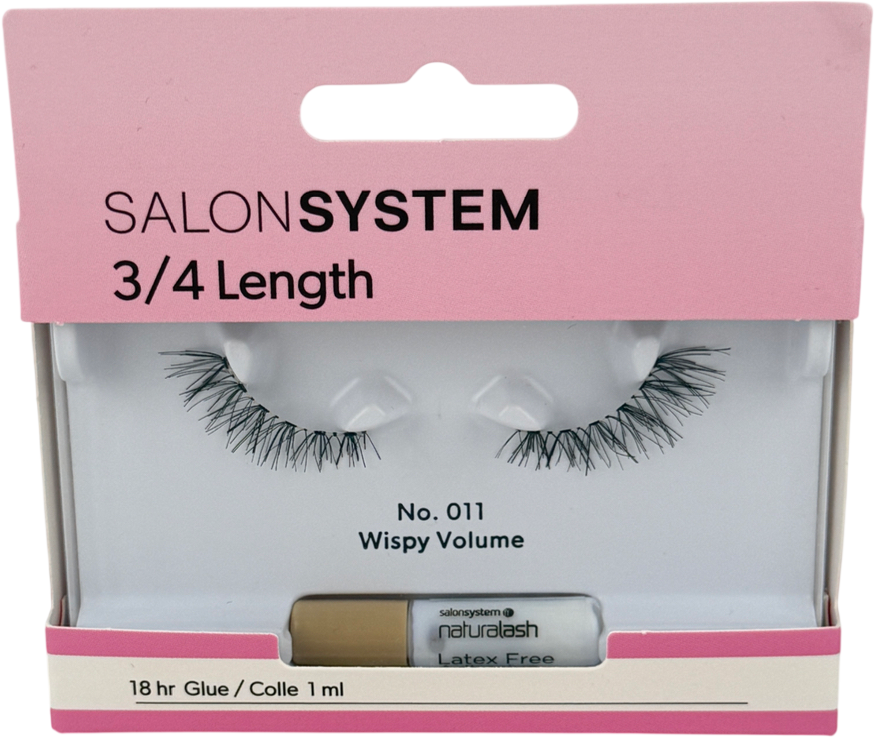 Salon system Strip Lash 011 3/4 Length One size