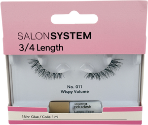 Salon system Strip Lash 011 3/4 Length One size