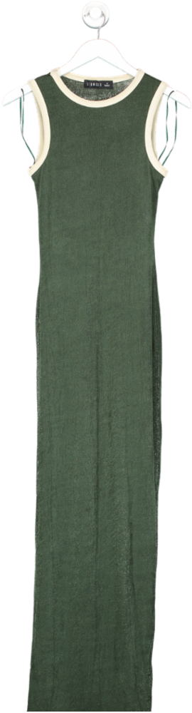 Lioness 97' Maxi Dress In Forest Green UK S