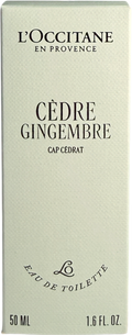 Loccitane Cèdre Gingembre Eau De Toilette 50ml