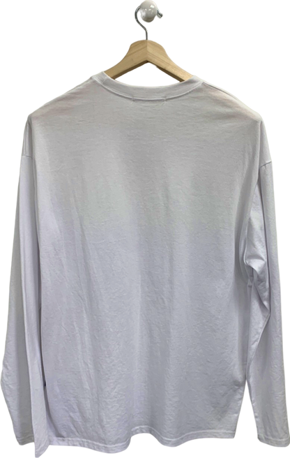 Wit and Wonder White Long Sleeve T-Shirt UK M