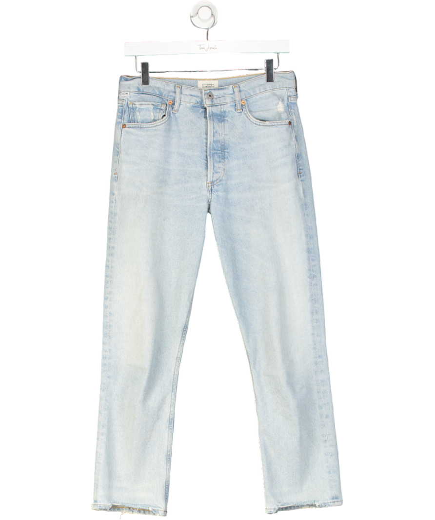 Citizens of Humanity Blue Charlotte Cropped Jeans W27
