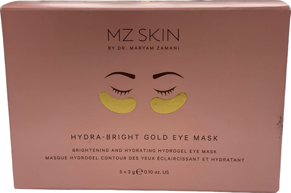 MZ Skin Hydra-Bright Gold Eye Mask 5 x 3g