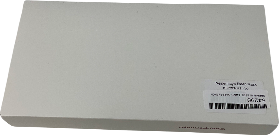 peppermayo Peppermayo Sleep Mask - Ivory One size