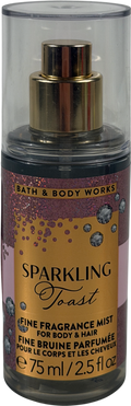 BATH AND BODY WORKS Sparkling Toast Travel Size Fine Fragrance Mist 75ml