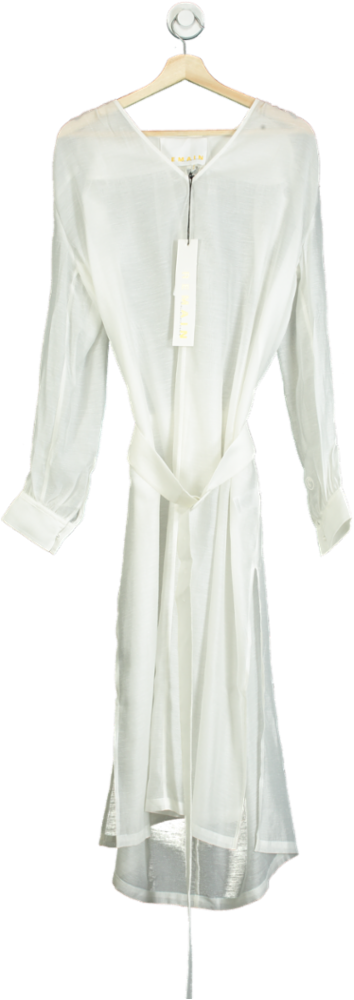 Remain Birger Christensen Bright White Benini Dress UK 6