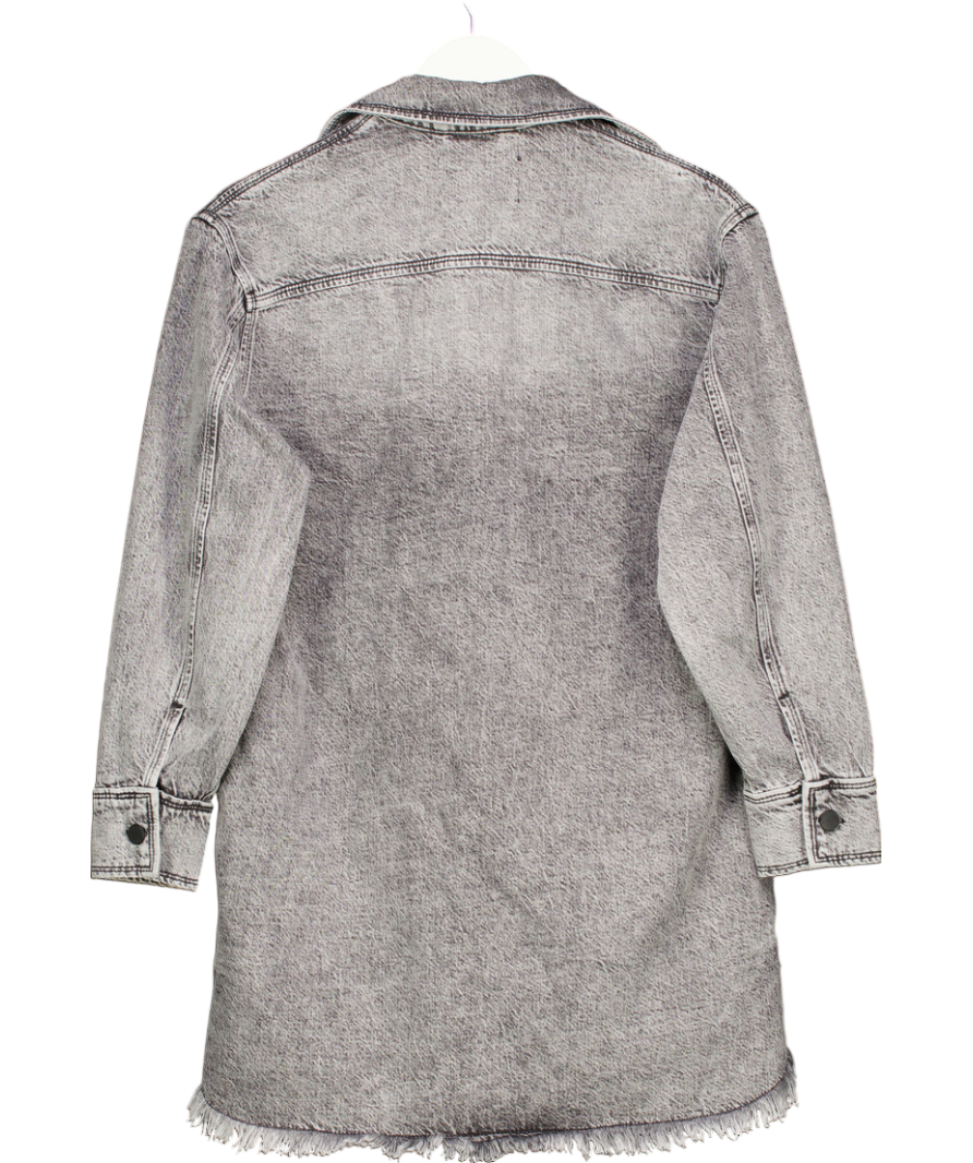 AllSaints Grey Lily Denim Dress UK S