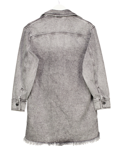 AllSaints Grey Lily Denim Dress UK S