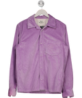 Acne Studios Purple Cotton-corduroy Overshirt Sz 48 Neck 15" UK S