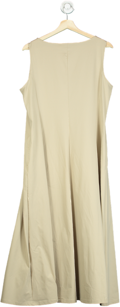 UNIQLO Beige Airism Sleeveless A-Line Dress UK XL