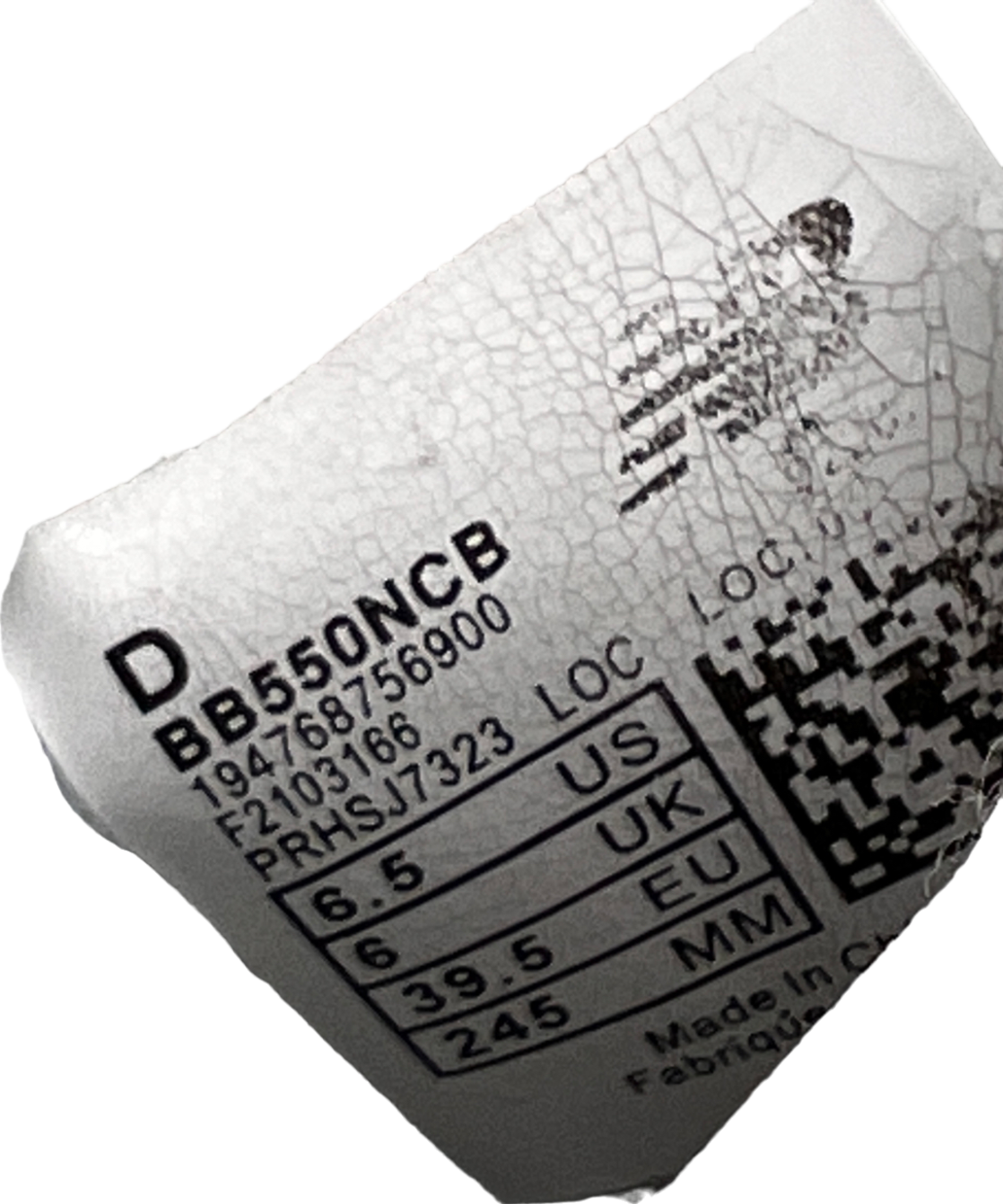 New Balance Cream 550 Trainers UK 6 EU 39 👠