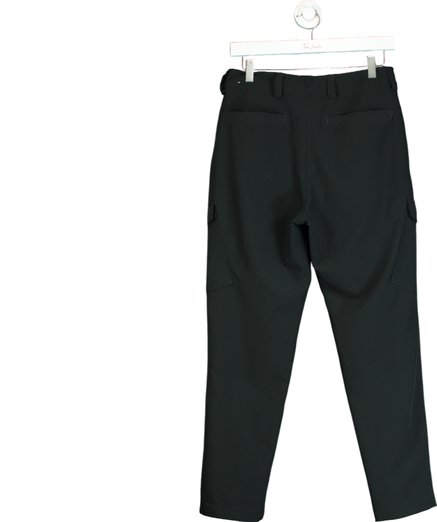 Black Jordan Essential Woven Track Pants UK M