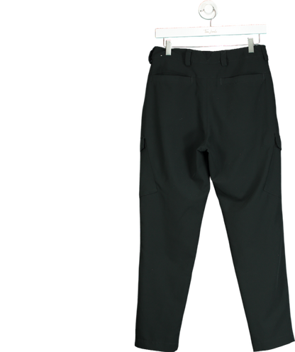 Black Jordan Essential Woven Track Pants UK M