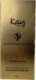 Kay Beauty X Falguni Shane Peacock Luxe Matte Lipstick Champagne Brocade 4.2g