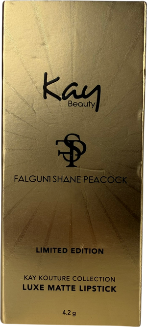 Kay Beauty X Falguni Shane Peacock Luxe Matte Lipstick Champagne Brocade 4.2g