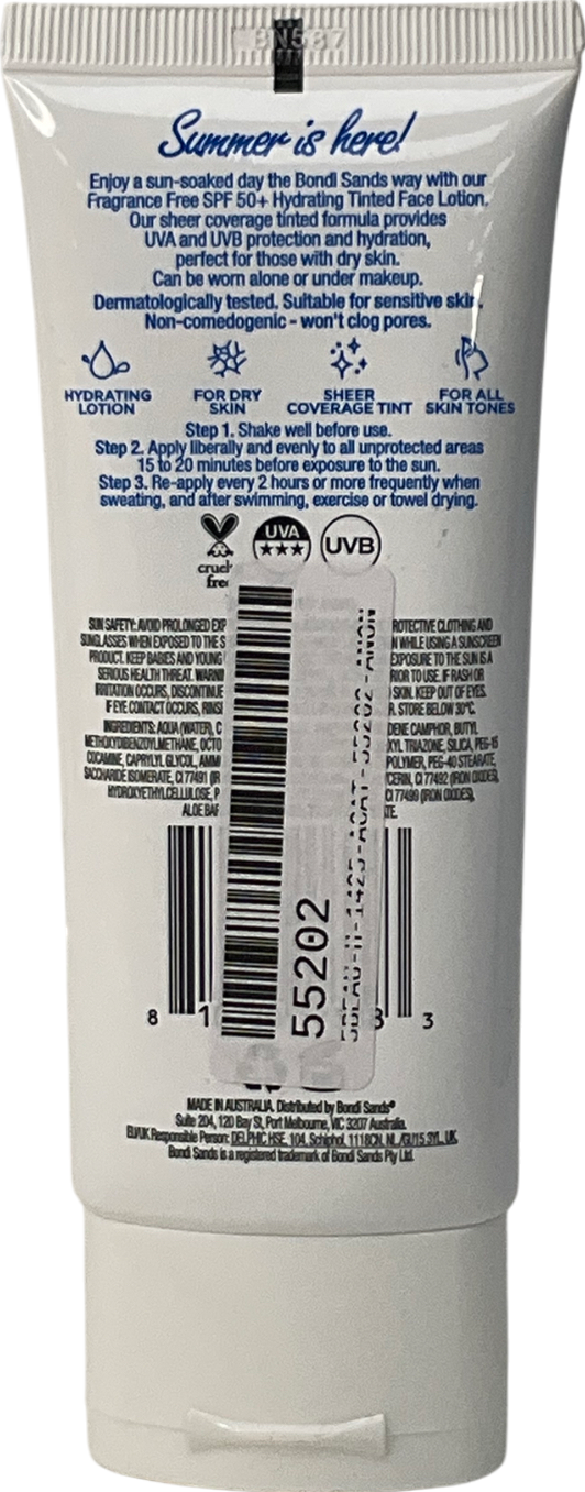 Bondi Sands Face Spf 50 75ml