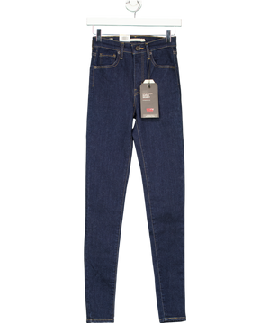 levis Blue Mile High Super Skinny Jeans W25