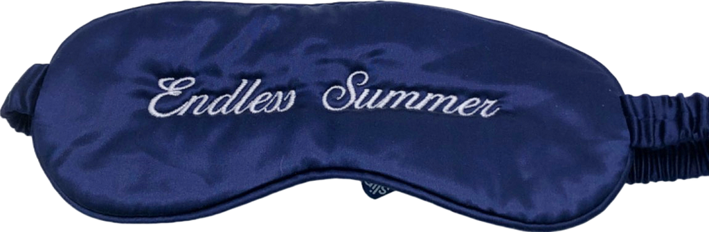Slip Navy Silk Endless Summer Sleep Mask