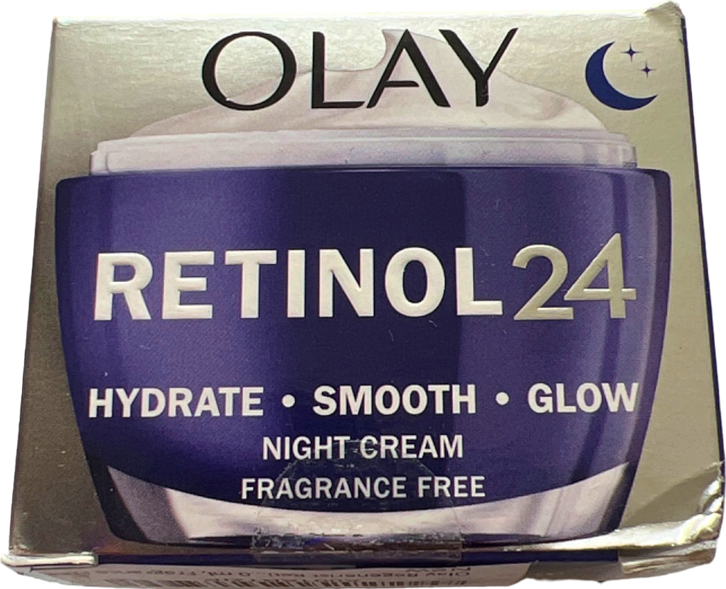Olay Retinol 24 Night Cream Fragrance Free 50ml