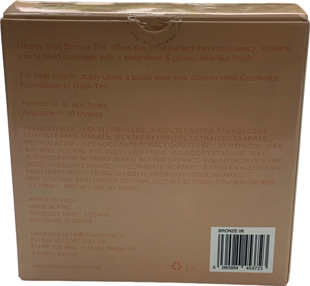 HNB Cosmetics Glossy Skin Bronze Tint Shade 08 10g