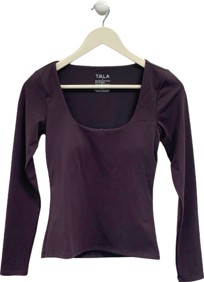 TALA Grey Long Sleeve Top UK S