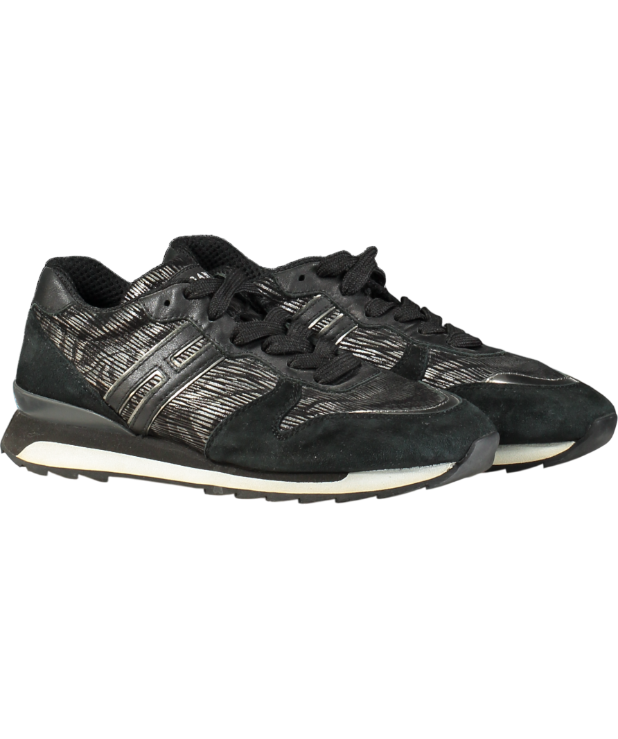 Pinko Black Rebel Trainers UK 4.5 EU 37.5 👠