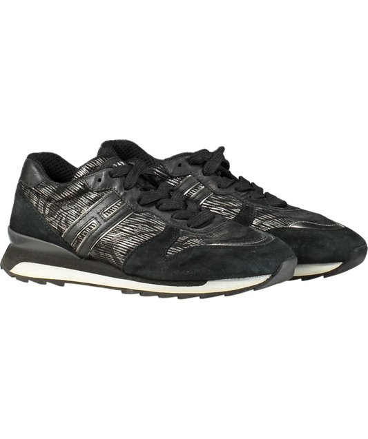 Pinko Black Rebel Trainers UK 4.5 EU 37.5 👠