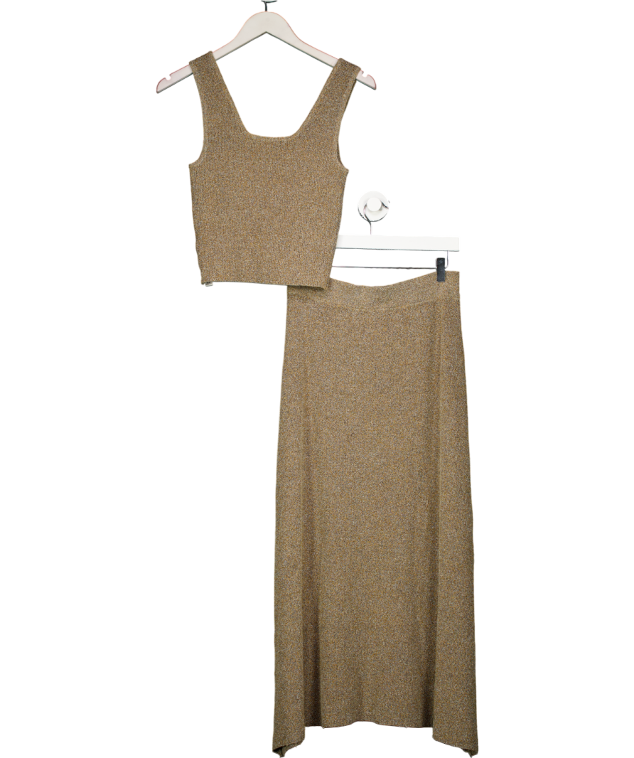 ZARA 2-PIECE BEIGE Knitted Set UK S
