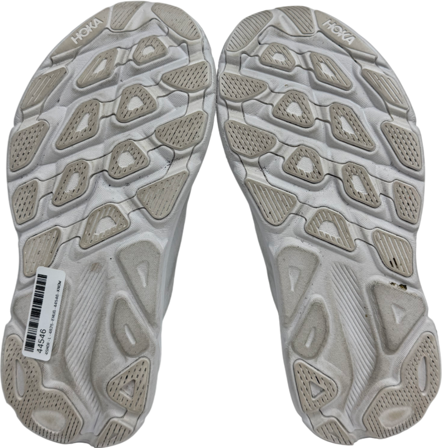 Hoka White Clifton 10 Trainers UK 6.5 EU 39.5 👠