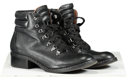 Gentle Souls Black Leather Brooklyn Ankle Boot UK 8 EU 41 👠