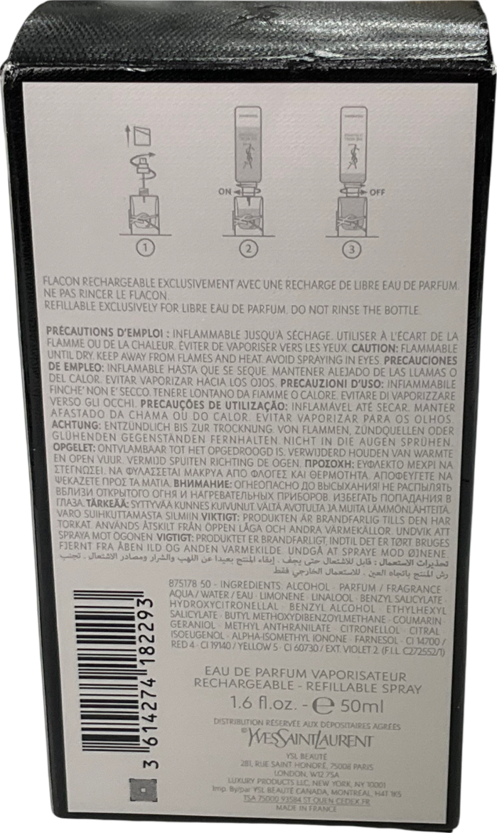 YSL Libre Eau De Parfum Libre 50ml