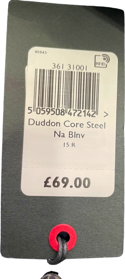 Ted Baker Navy Duddon Core Steel Slim Fit Shirt UK Size 15" Neck