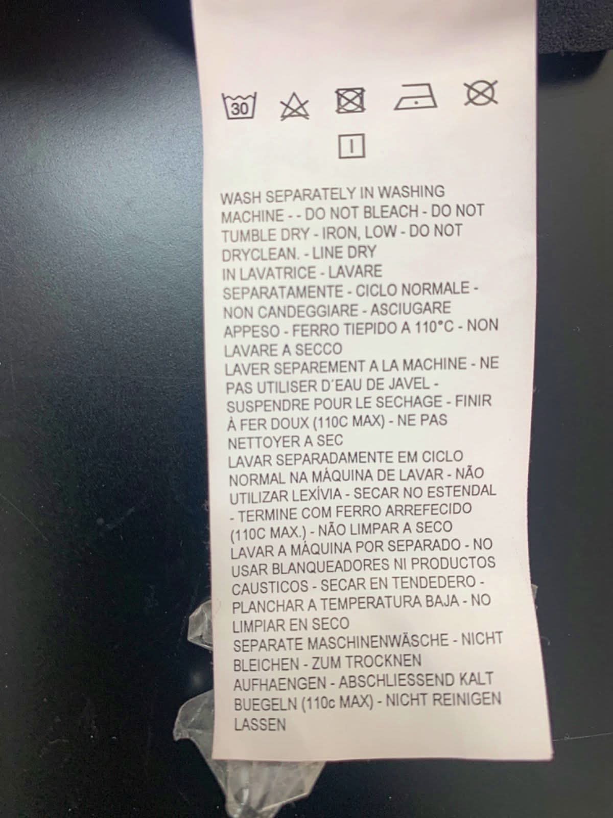 Miss Sixty Black Ruched Dress XS