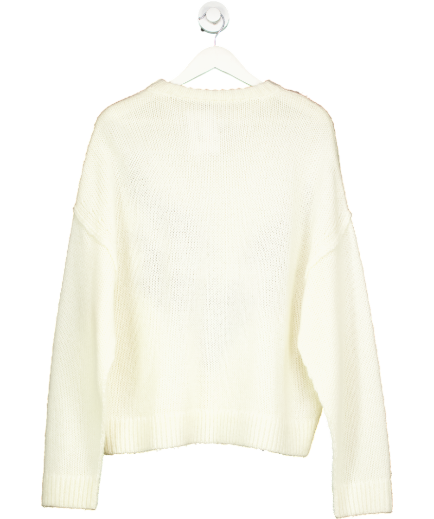 Arcana Cream Ghost Knit Jumper UK M