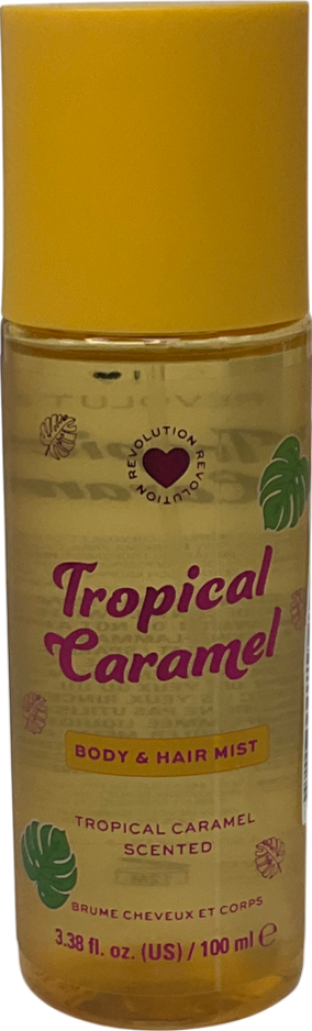 Revolution Tropical Caramel Hair And Body Mist Tropical Caramel 100ml
