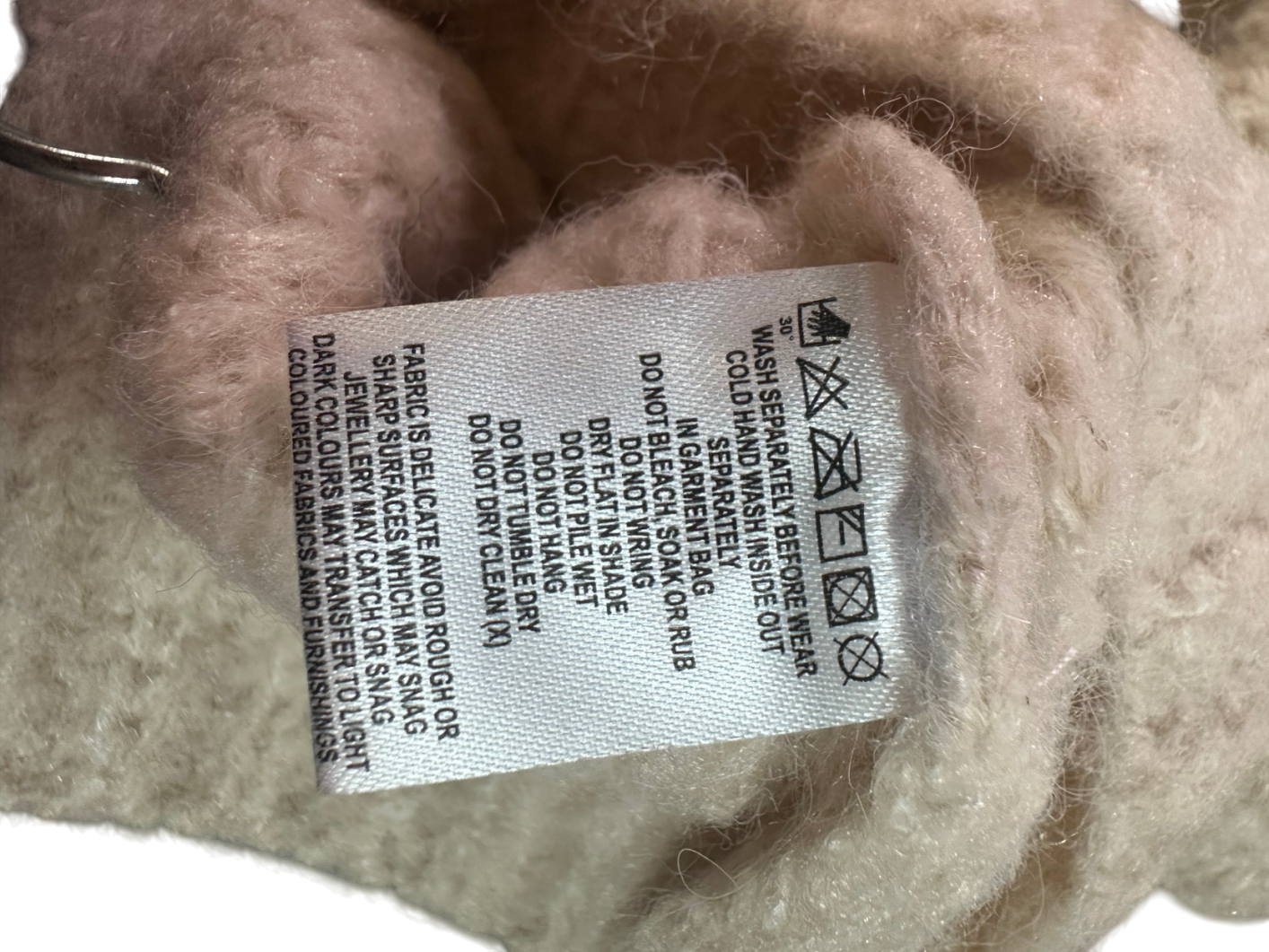 Meshki Off Shoulder Knit Top - Cream UK S