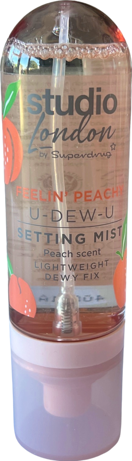 Studio London Feelin' Peachy U-Dew-U Setting Mist Peach Scent 100ml