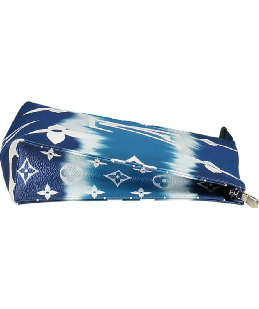Louis Vuitton Blue 2020 Monogram Escale Pouch 26 Clutch