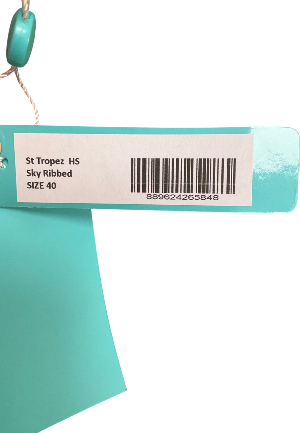 Melissa Odabash Blue St Tropez Sky Ribbed UK 8