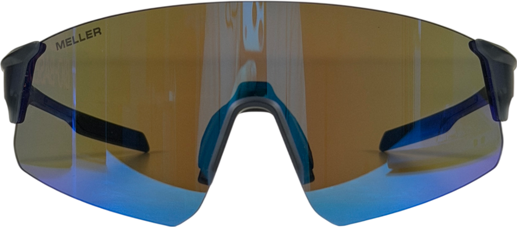 MELLER Blue Dua Reflective Sporty Sunglasses  in Case / Box