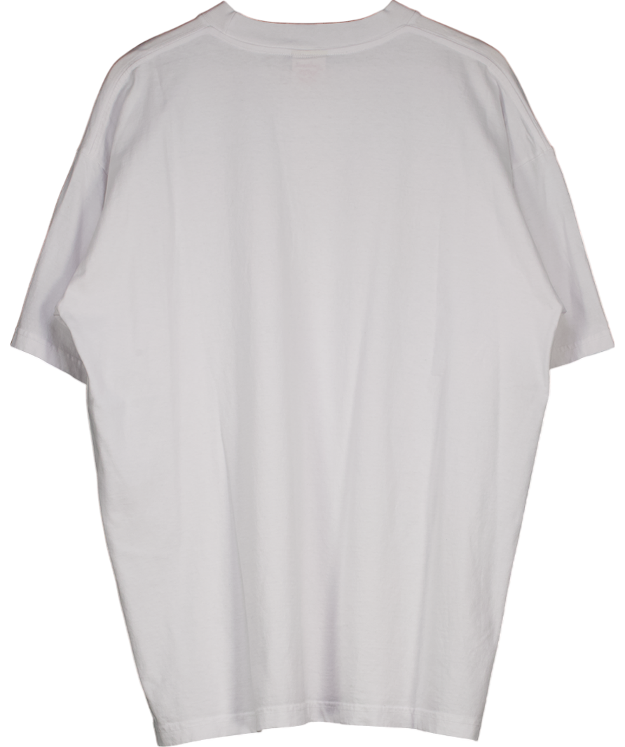 bodega White Logo Print T-shirt UK XL