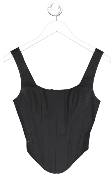 Club L Black Yolanda Strappy Corset Top UK 8