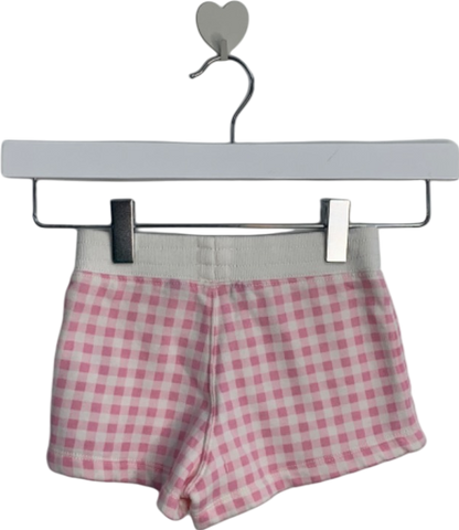 Ralph Lauren Pink Checkered Shorts UK 2T