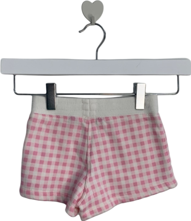 Ralph Lauren Pink Checkered Shorts UK 2T