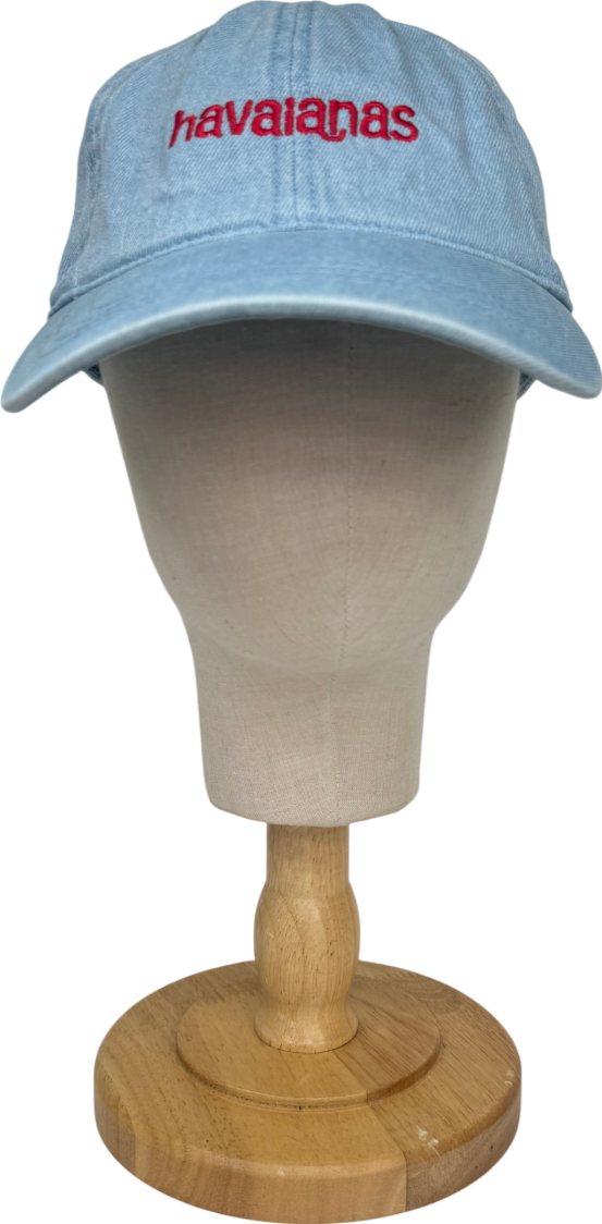 Otto Blue Light Wash Denim Cap One Size